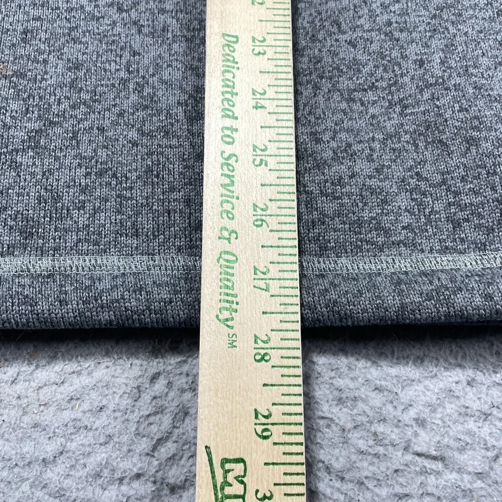 The North Face Jacket Mens Medium Gray Fleece Hooded Full Zip‎ Outdoor Thermal